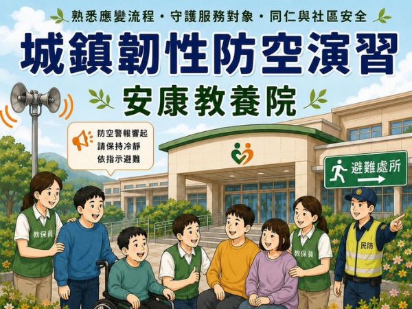📢 2026城鎮韌性（防空）演習宣導(標題圖檔)